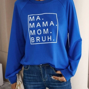 KOD ADR-SHEN LUNE Slogan Graphic Raglan Sleeve Sweatshirt Saks