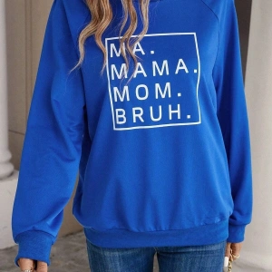 KOD ADR-SHEN LUNE Slogan Graphic Raglan Sleeve Sweatshirt Saks