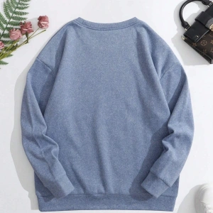 KOD ADR-SHEN Qutie Cartoon Graphic Thermal Lined Sweatshirt