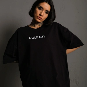 KOD:IZEI - Unisex Oversize Golf Araba Baskılı Pamuklu T-shirt P--1010