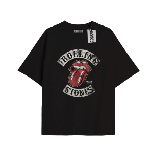 Kod Presss Unisex Siyah 1978 The Rolling Stones T-shirt 117461tt