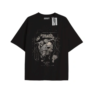 Kod Presss Unisex Siyah Justice Metallica T-shirt 66863tt
