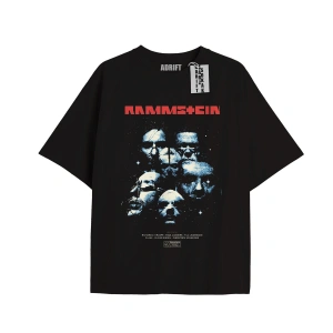 Kod Presss Unisex Siyah Movie Rammstein T-shirt 106218tt
