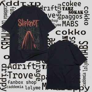 Kod Presss Unisex Siyah Nashville Slipknot T-shirt 112938tt