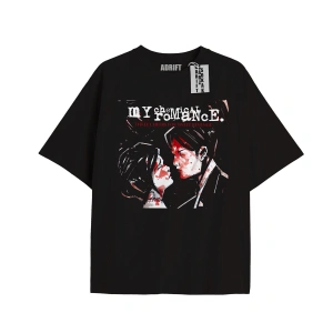 Kod Presss Unisex Siyah Revenge My Chemical Romance T-shirt 71840tt