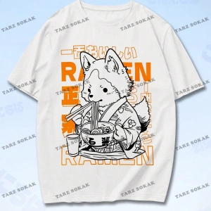 KOD Trend Anime Erkekler Karikatür ve Slogan Grafikli Tişört