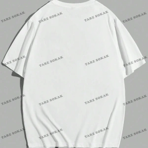 KOD Trend Ashley Baxter EMRG Erkek Pamuk Kafatası ve Şekil Grafikli Tişört