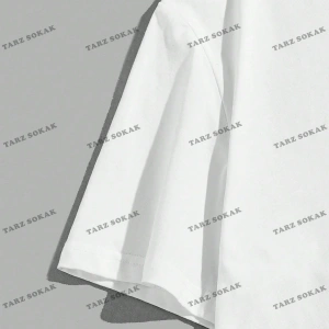 KOD Trend Ashley Baxter EMRG Erkek Pamuk Kafatası ve Şekil Grafikli Tişört