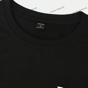 KOD Trend EMRG Erkek Melek Desenli Yuvarlak Yaka Tişört