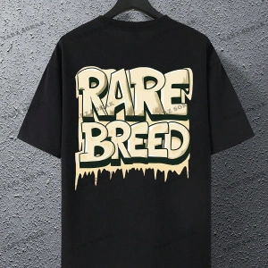 KOD Trend EMRG Loose Fit Erkek Yazı Baskılı Grafik Tişört