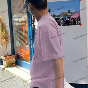 KOD Trend Erkek Baskılı Yuvarlak Yaka Kedi Ve Sloganlı T-Shirt