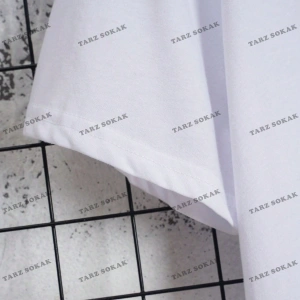 KOD Trend Erkek Büyük Beden Komik Mona Lisa Baskılı T-Shirt