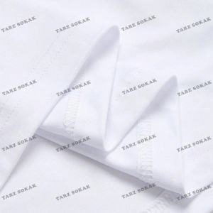 KOD Trend Erkek Çapraz Baskılı Tişört