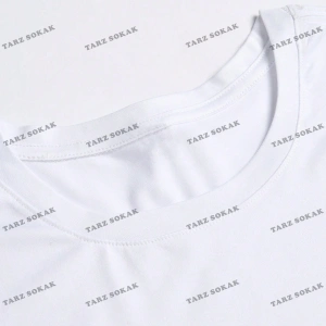 KOD Trend Erkek Çapraz Baskılı Tişört