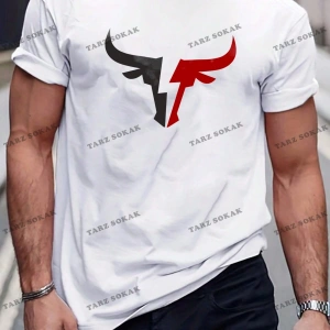 KOD Trend Erkek İnek Baskılı Tişört