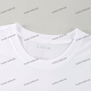 KOD Trend Erkek Japon Harfli ve Çiçek Baskılı Tişört