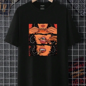 KOD Trend Erkek Karakter Baskılı Tişört