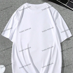 KOD Trend Erkek Mektup Grafikli Tişört