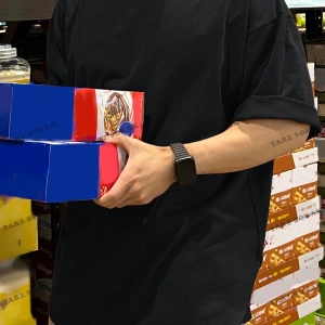 KOD Trend Erkek Pamuk Katı Damla Omuz Tişörtü