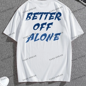 KOD Trend Erkek Sloganlı Grafik Tişört