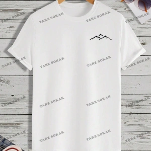 KOD Trend Homme Erkek Dağ Desenli Tişört