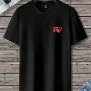 KOD Trend Homme Erkek Göz ve Slogan Grafikli Tişört