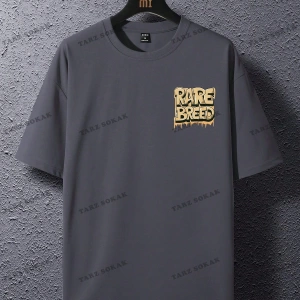 KOD Trend Homme Loose Fit Erkek Harf Grafikli Tişört