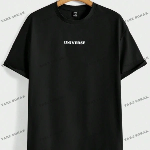 KOD Trend Hypemode Erkek Loose Fit Yuvarlak Yaka Baskılı Örme Tişört