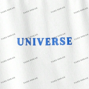 KOD Trend Hypemode Erkek Loose Fit Yuvarlak Yaka Baskılı Örme Tişört