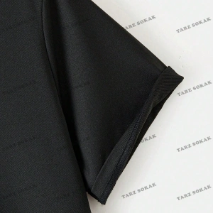 KOD Trend Hypemode Erkek Plus Güneş ve Ay Baskılı Damla Omuz Tişört