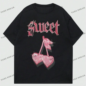 KOD Trend JUNG HANA Erkek Yazılı Baskılı Tişört