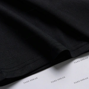 KOD Trend LEGND Erkek Çiçek & Slogan Grafikli Tişört