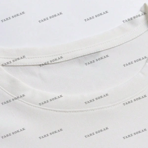 KOD Trend LEGND Erkek Çiçek & Slogan Grafikli Tişört