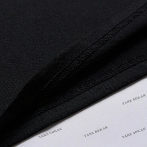 KOD Trend LEGND Erkek Çiçek & Slogan Grafikli Tişört