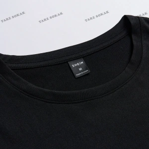 KOD Trend LEGND Erkek Çiçek & Slogan Grafikli Tişört