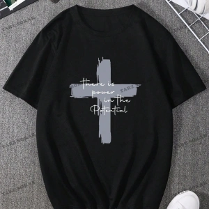 KOD Trend LEGND Erkek Sloganlı Grafik Tişört