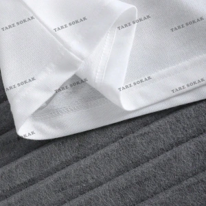 KOD Trend Loose Fit Erkek Düz Renk Yuvarlak Yaka Tişört