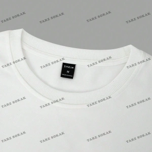 KOD Trend Loose Fit Karikatür ve Mektup Baskılı Damla Omuz Erkek Tişörtü