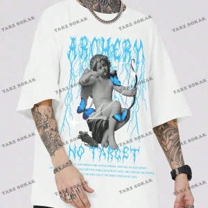 KOD Trend Street Life Erkek Harf ve Şekil Grafikli Tişört