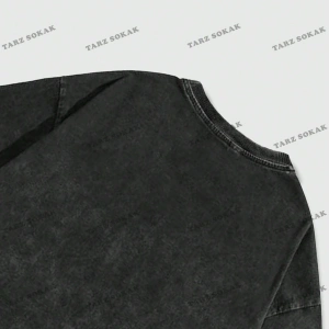 KOD Trend Street Life Erkek Mantar Ve Harf Baskılı T-shirt