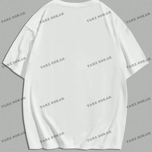 KOD Trend Street Life Erkek Pamuk Mektup ve Yıldız Grafikli Tişört