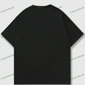 KOD Trend Street Life Erkek Portre Sokak Stili Kısa Kollu Tişört İlkbahar ve Yaz Aylarında Günlük