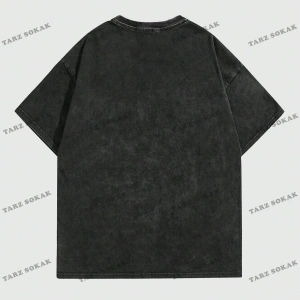 KOD Trend Street Life Harfli ve Dudaklı Kısa Kollu Erkek Tişört