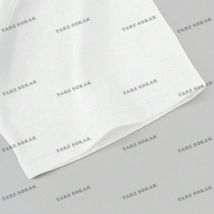 KOD Trend Studio Chunk Erkek Alev Kalp Desenli Kısa Kollu Tişört