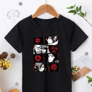 KOD:VSK Siyah Çocuk T-shirt KİDS-KIRMIZI-ANİME-