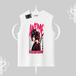 Kolsuz Tshirt Anime Girlfriend Kırmızı