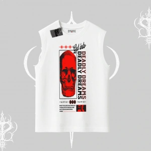Kolsuz Tshirt Deadly Dreams Skull Redcore Street Manifest