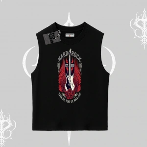 Kolsuz Tshirt Hard Rock Winged Guitar Rebellion