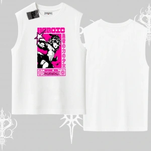 Kolsuz Tshirt Heroic Anime Girl Japon Stil Grafik Baskılı