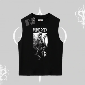 Kolsuz Tshirt Punk Rock Chaos Skeleton Riot